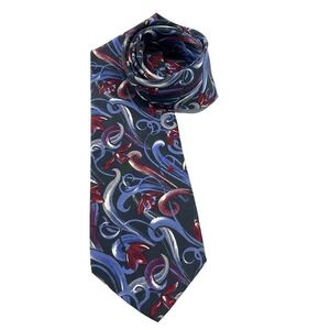 Charleston Tie Rack 100% Silk Men's Classic Novelty Office Work Preppy Neck Tie